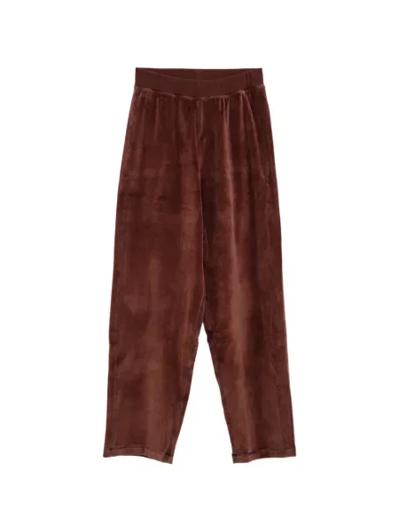 Pantaloni Baserange de catifea maro