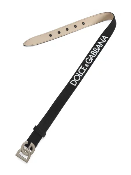 Pasek dziecięcy Dolce And Gabbana czarny