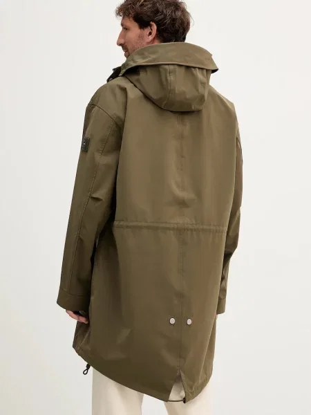 Bunda Tommy Hilfiger přechodná zelená