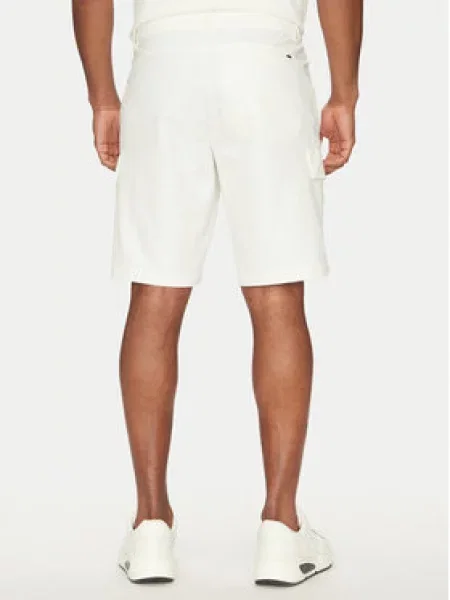 Sportovní kraťasy Emporio Armani bílé
