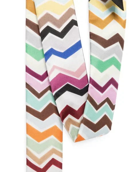 Fular Missoni alb