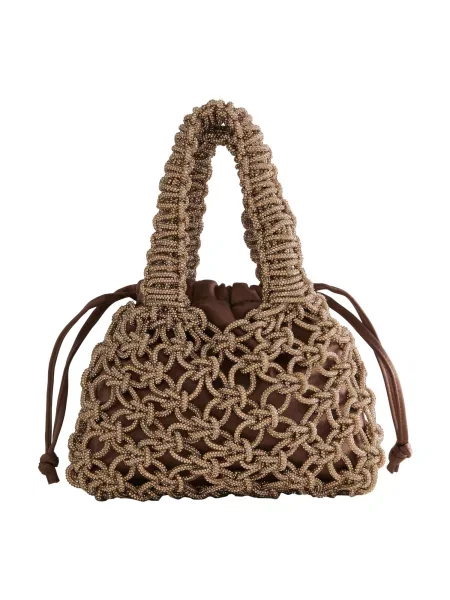 Next Poșete ciocolatiu / brocart