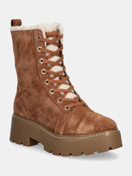 MICHAEL Michael Kors botine Blake femei cu platforma izolat maro