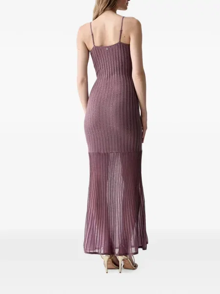 Stras rochie maxi Guess violet