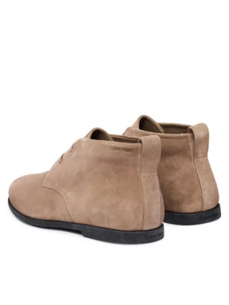 Šnurovacia obuv Calvin Klein Low Prof Desert Boot Su béžová