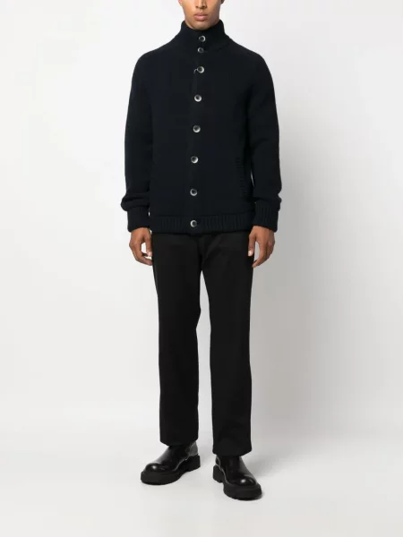 Cardigan Herno de lână albastru