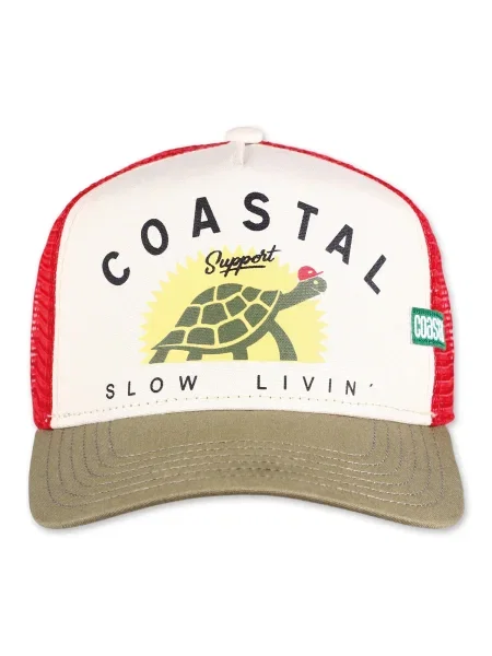 Coastal Șapcă HFT Support Slow kaki / roșu / negru alb