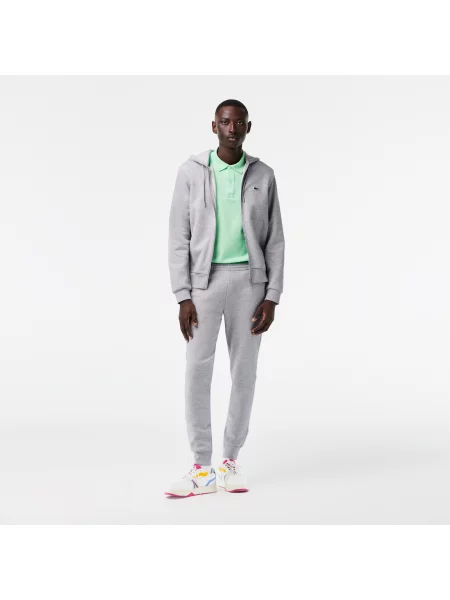 Lacoste Classic Fit Dres Z Kapturem szary