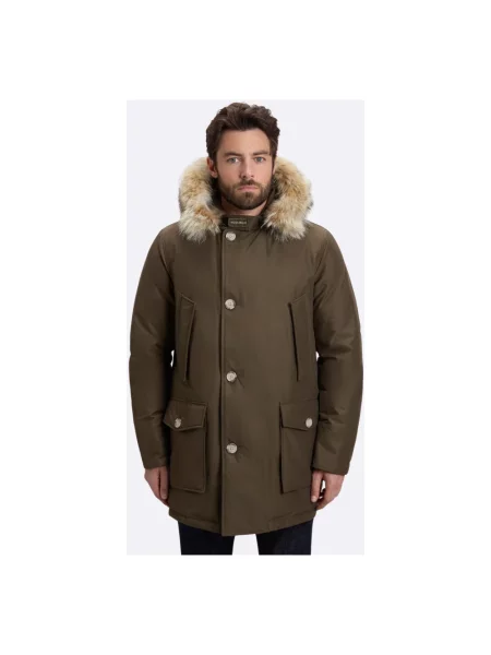 Parka Woolrich zielona
