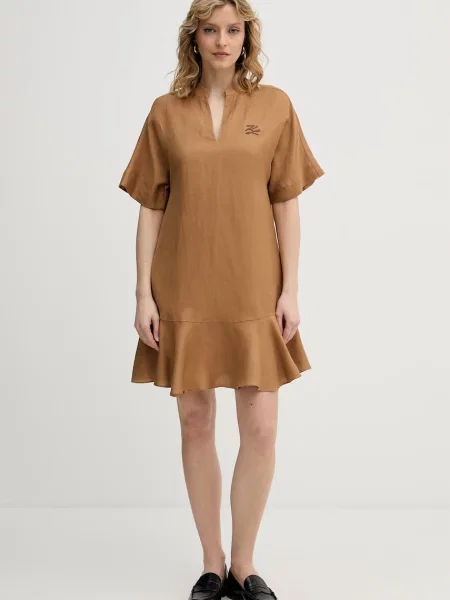 Karl Lagerfeld сукня з льоном