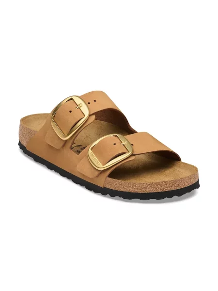 Birkenstock шльопанці Arizona Big Buckle Nubuck Leather