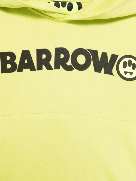 Bluza z kapturem dziecięca Barrow zielona
