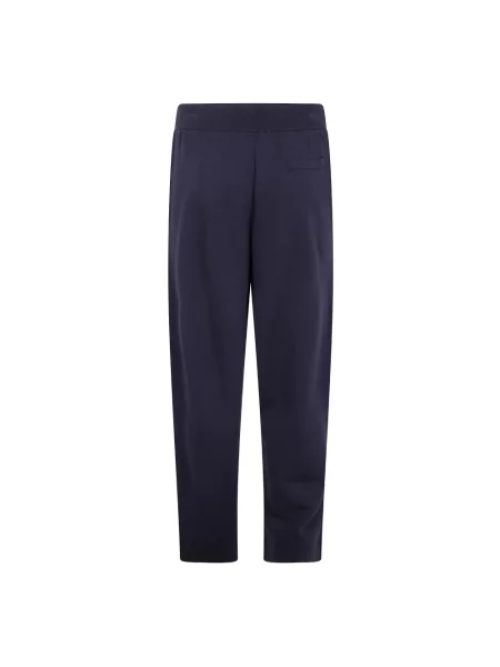 Spodnie Emporio Armani niebieskie