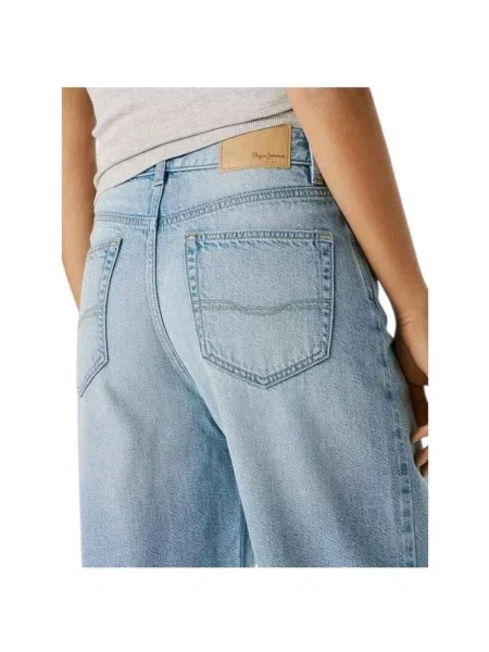 Pantaloni Pepe Jeans albastru