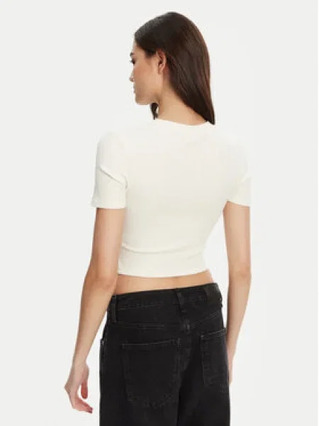Guess Póló Slim Fit fehér