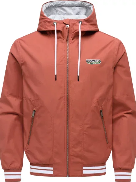 Ragwear Prehodna jakna Stewan oranžno rdeča