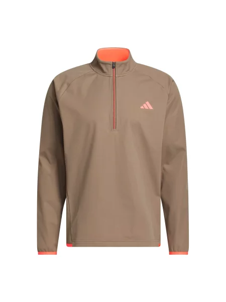 ADIDAS PERFORMANCE Sportovní mikina Ultimate khaki / meruňková