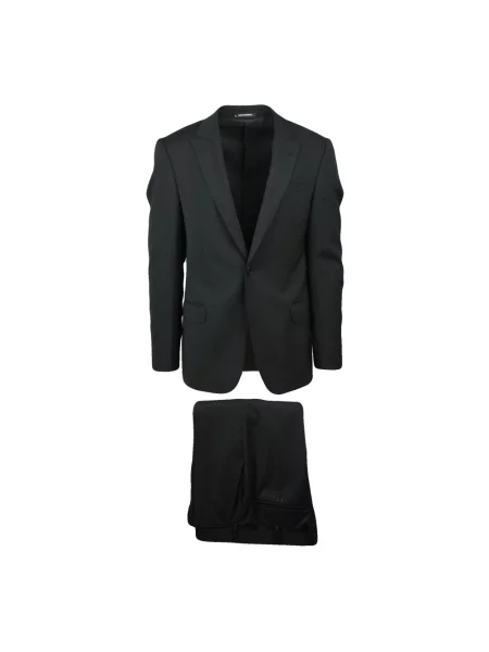 Garnitur Emporio Armani wełniany czarny