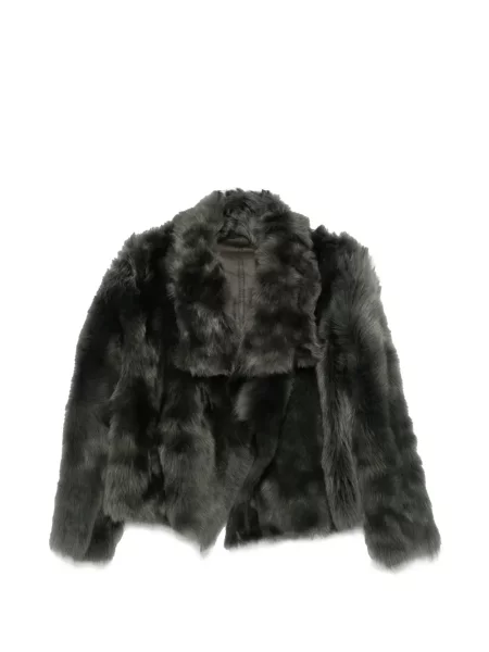 Reversibil geacă Yves Salomon verde
