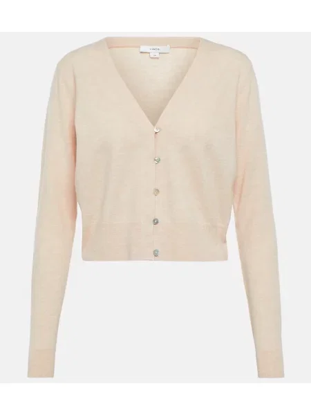 Cardigan Vince de lână bej