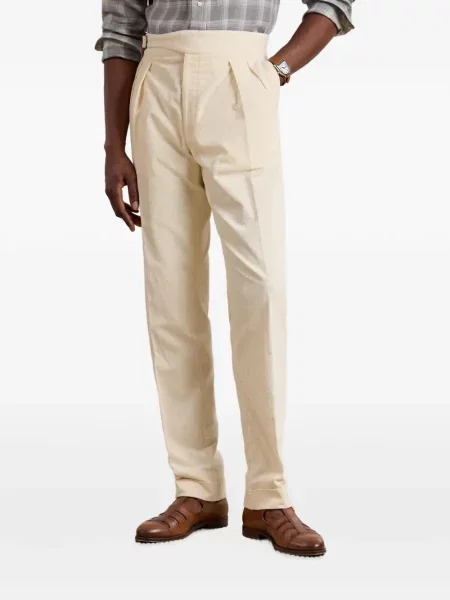 Παντελόνι Ralph Lauren Purple Label κοτλέ μωβ