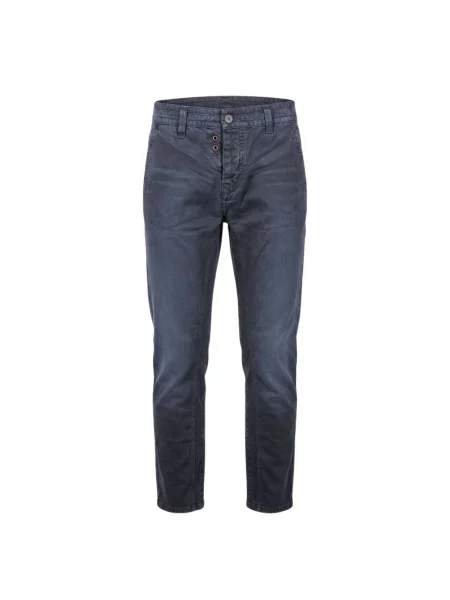 Сhinosy Trussardi niebieskie