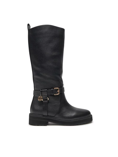 Twinset Buty Kobieta 39 EU Bikerlaarzen czarny
