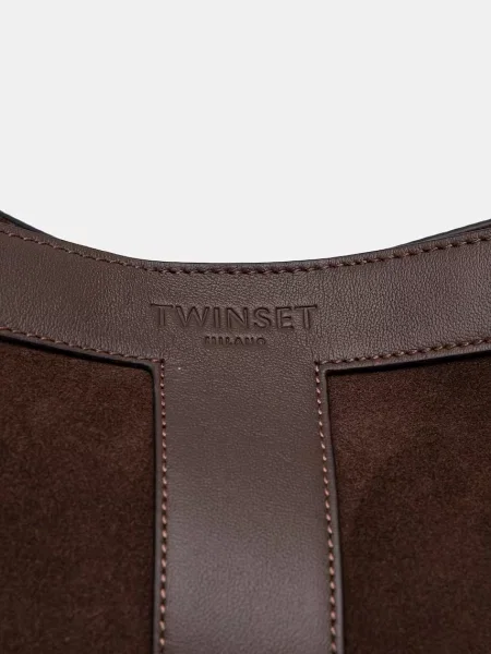 Shopper táska Twinset barna