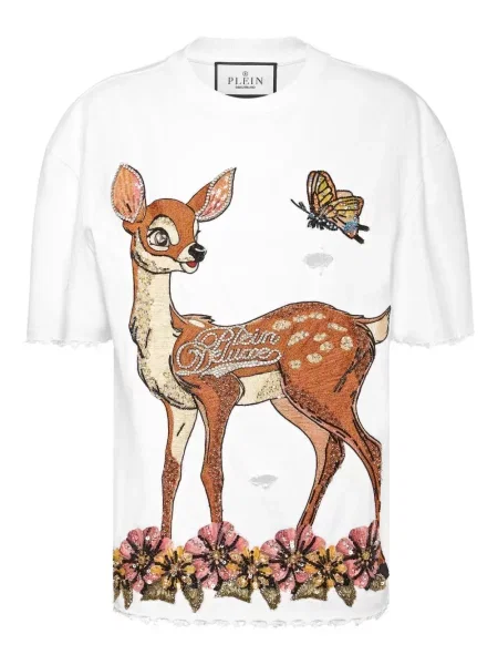 Tricou Philipp Plein alb