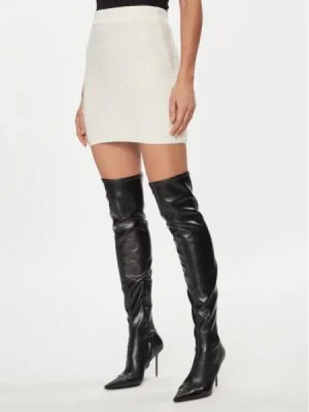 Liu Jo Fustă tip creion Écru