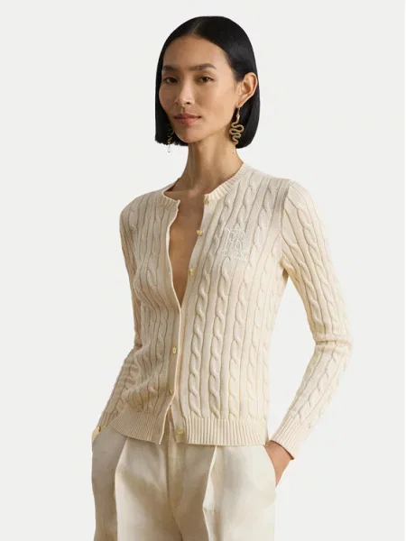 LAUREN RALPH LAUREN Ζακέτα Κρεμ