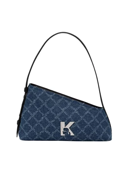 Karl Lagerfeld Jeans torebka jeansowa niebieska