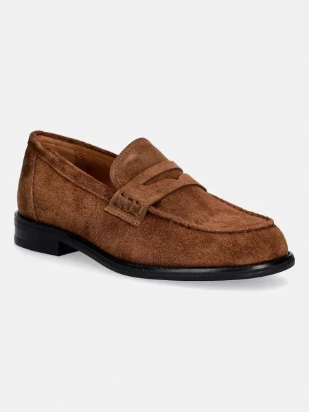 Vagabond Shoemakers mocasini de damă din piele întoarsă LINN maro