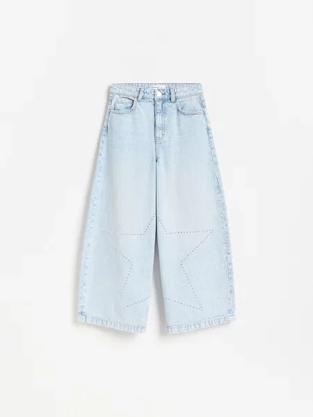 Reserved Джинси super baggy синій
