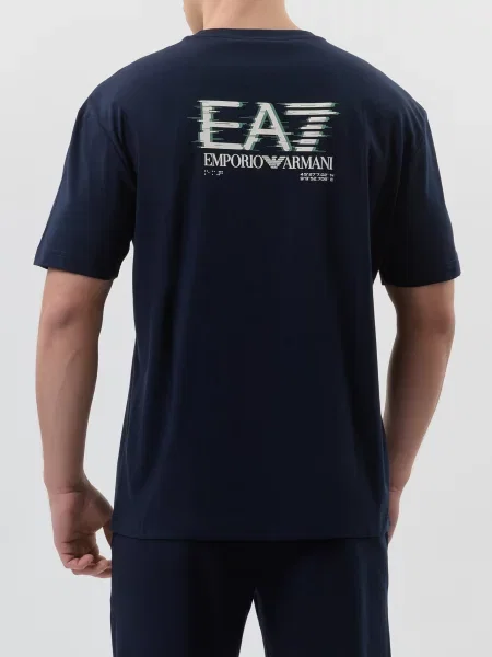 Футболка Ea7 Emporio Armani синяя