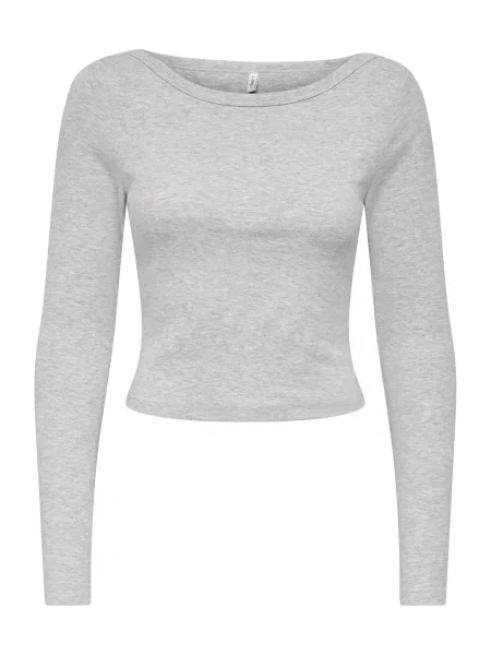 ONLY Tricou ONLRILEY deschis gri