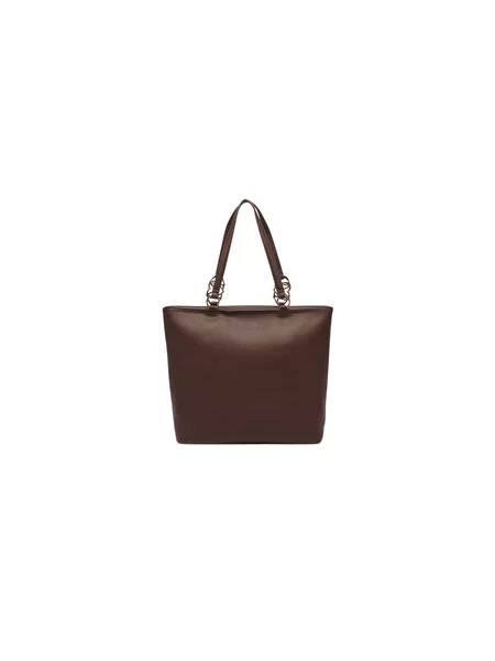 Ročna torba LOVE MOSCHINO rjava