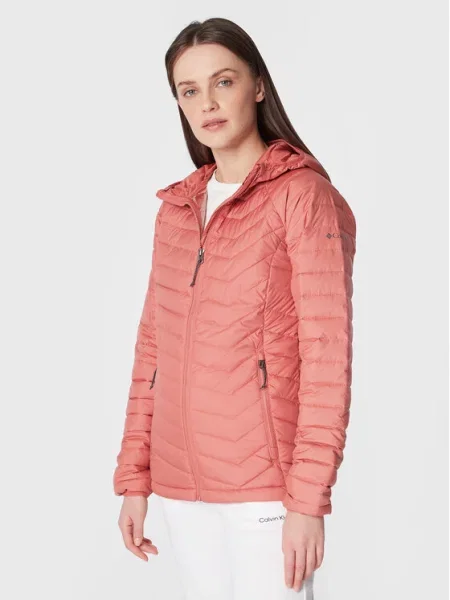 Columbia Pūkinė striukė Powder Lite Active Fit rožinė