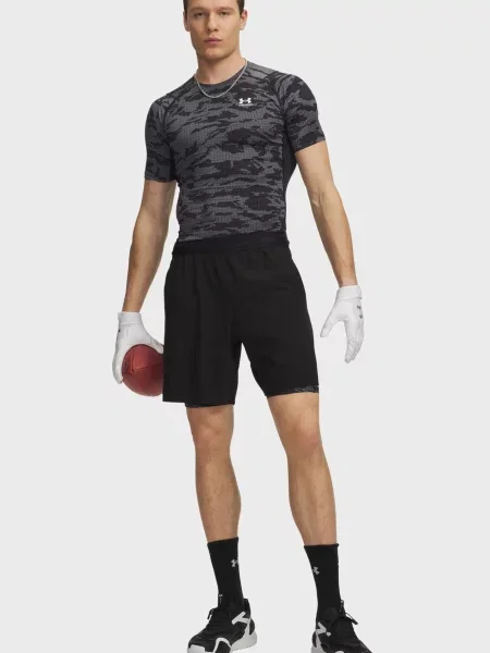 Велосипедки Under Armour с принтом серые