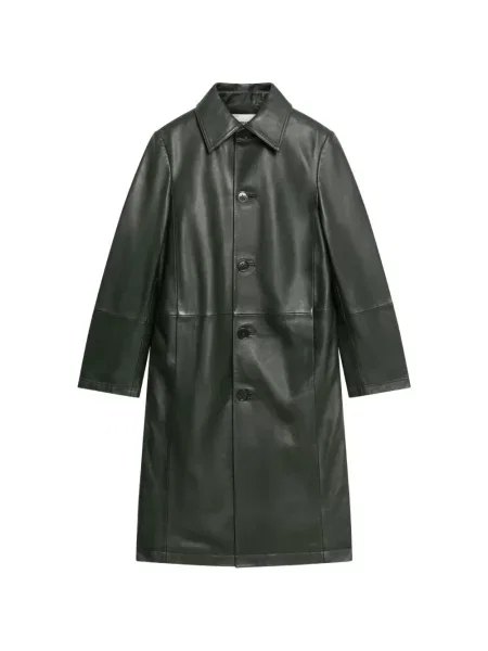 Palton Zadig&voltaire din piele negru