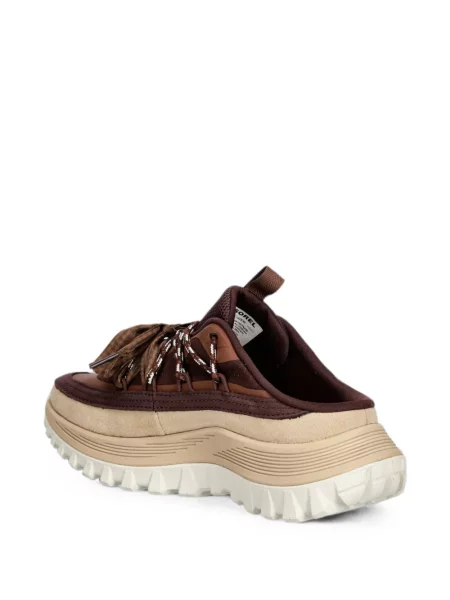 Sneakerși Sorel cu funde maro