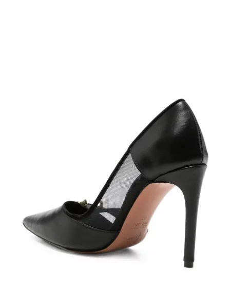 Pantofi cu toc Hardot plasă negru