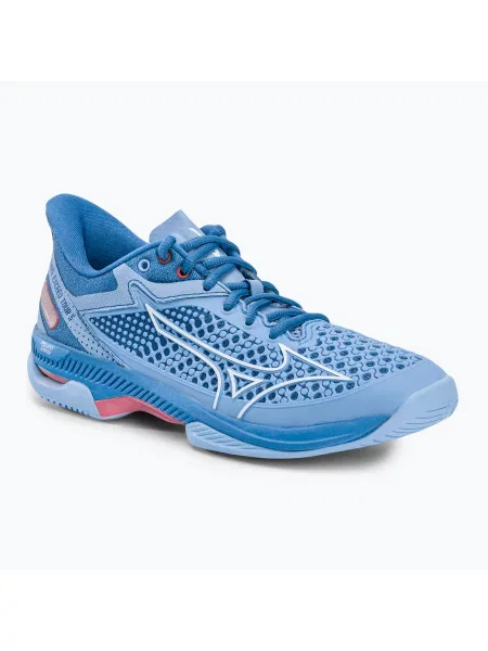 Дамски обувки за тенис Mizuno Wave Exceed Tour 5 AC dutch cana/white/tea rose бяло