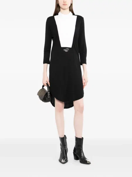 Rochie mini Jade Jagger negru
