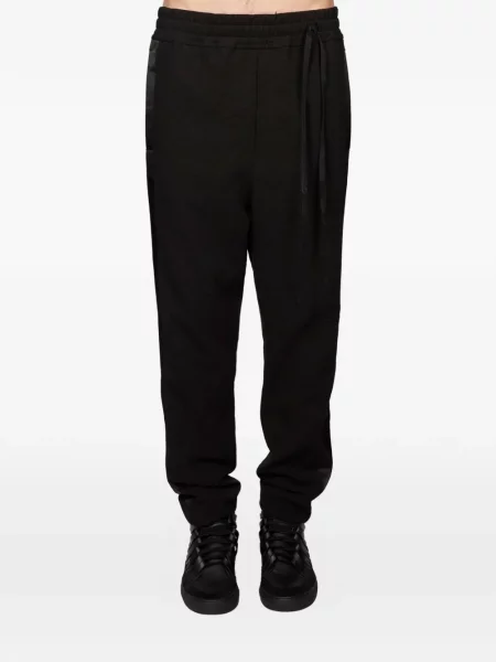 Hlače Damir Doma s vezicama crna