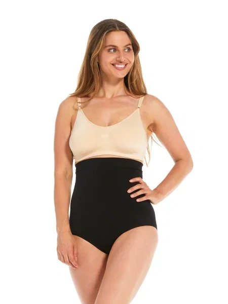 Magic Bodyfashion Figi Modelujące Comfort Waistnipper Z Efektem Push-Up schwarz czarne