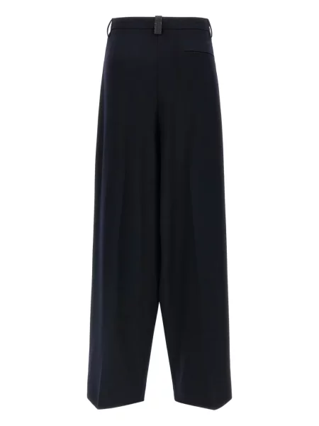 Pantaloni Fabiana Filippi plisate albastru