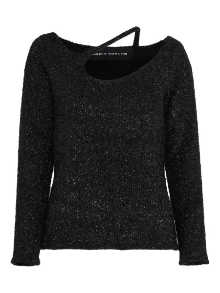 Top Gloria Coelho negru