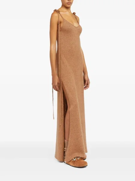 Rochie maxi Alanui de costum maro