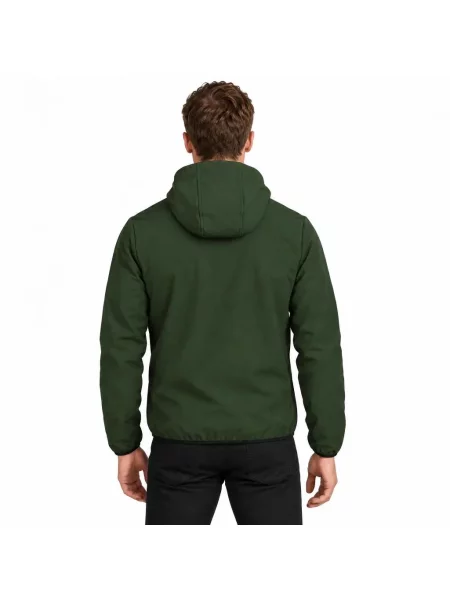 Kurtka turystyczna Softshell Norway wodoodporna zielona